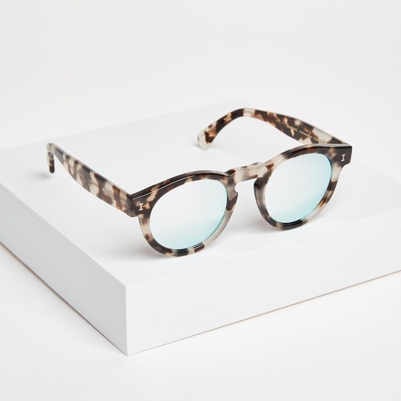 Illesteva Leonard mirrored tortoise Sunglasses - Picture 2 of 16